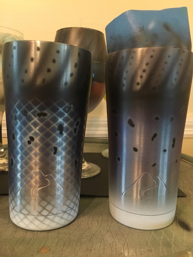 20oz Stainless Steel Hand Painted Tumblers Etsy