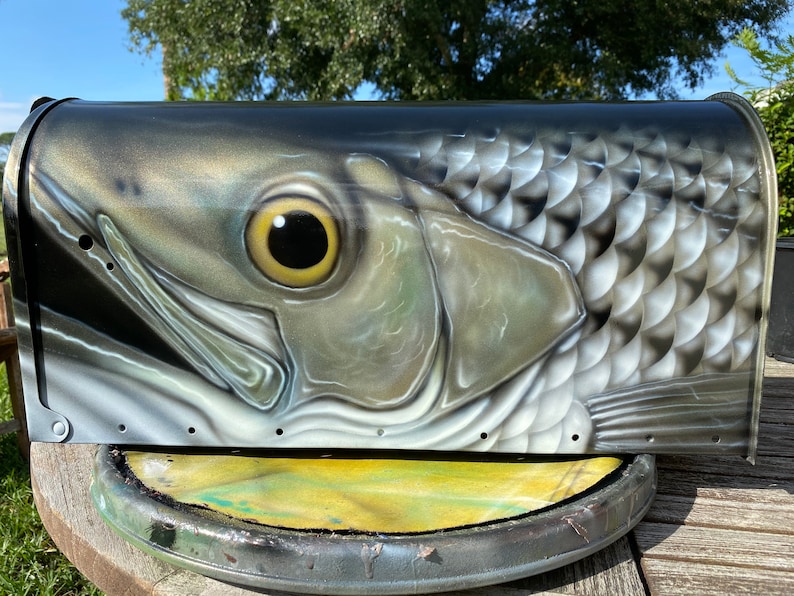 Sports Outdoor Recreation Striper Striped Bass Mailbox Toys Games