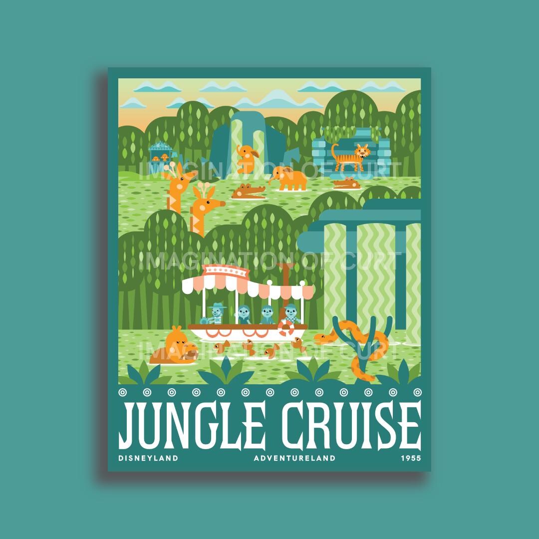 Jungle Cruise Art Print Etsy — free download