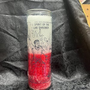 glass jar candles, pillar candles, hoodoo candles, spell candles, orisha candles, stick candles of varying sizes