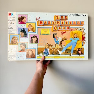1989 The Babysitters Club Milton Bradley bordspel, vintage 100% compleet kinderspel