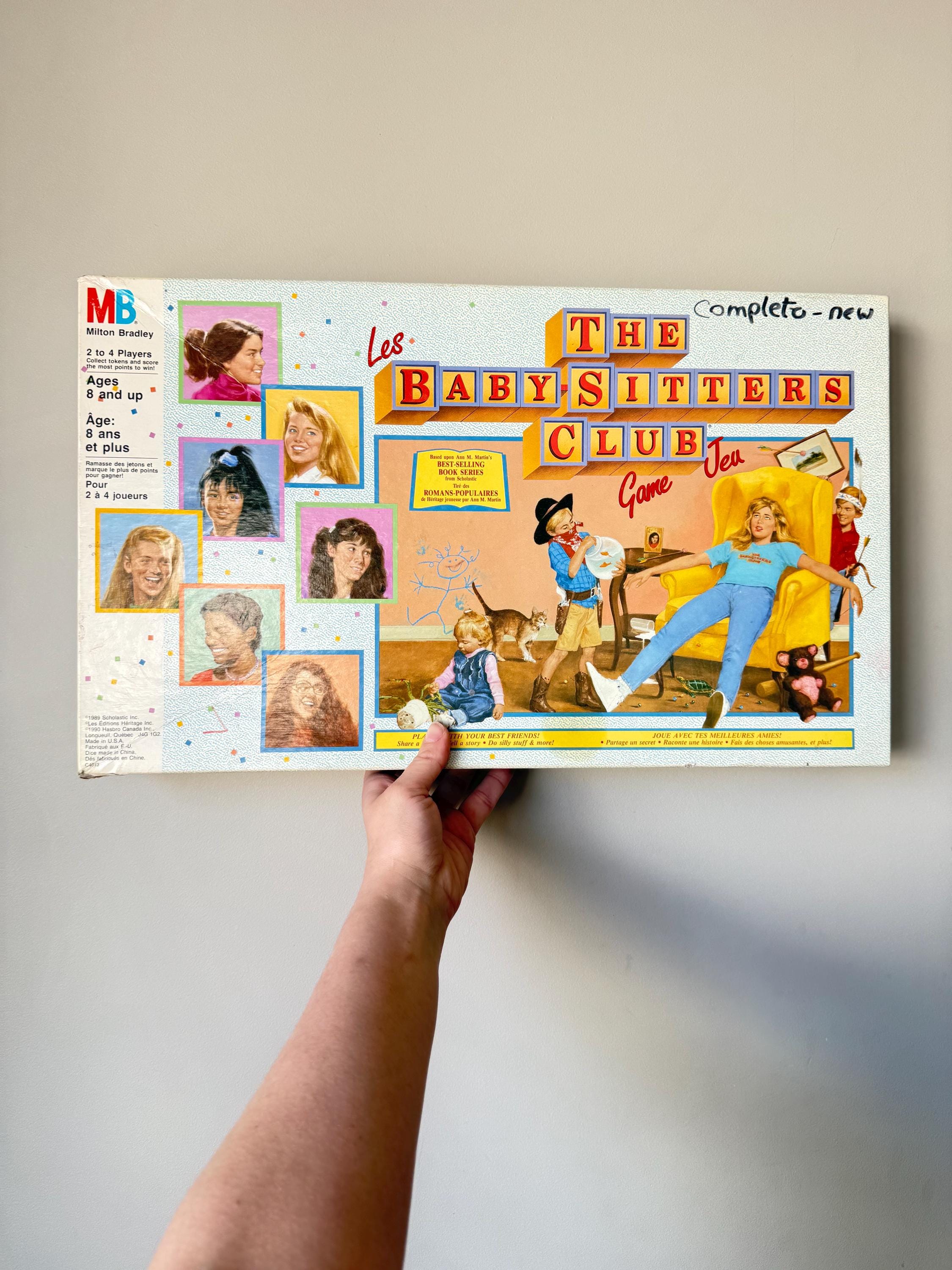 1989 the Babysitters Club Milton Bradley Board Game, Vintage 100% Complete  Kid's Game - US01 - Etsy, image size:2250x3000