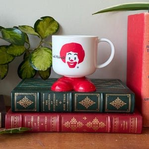 Ronald Mcdonald Feet Cup - Etsy