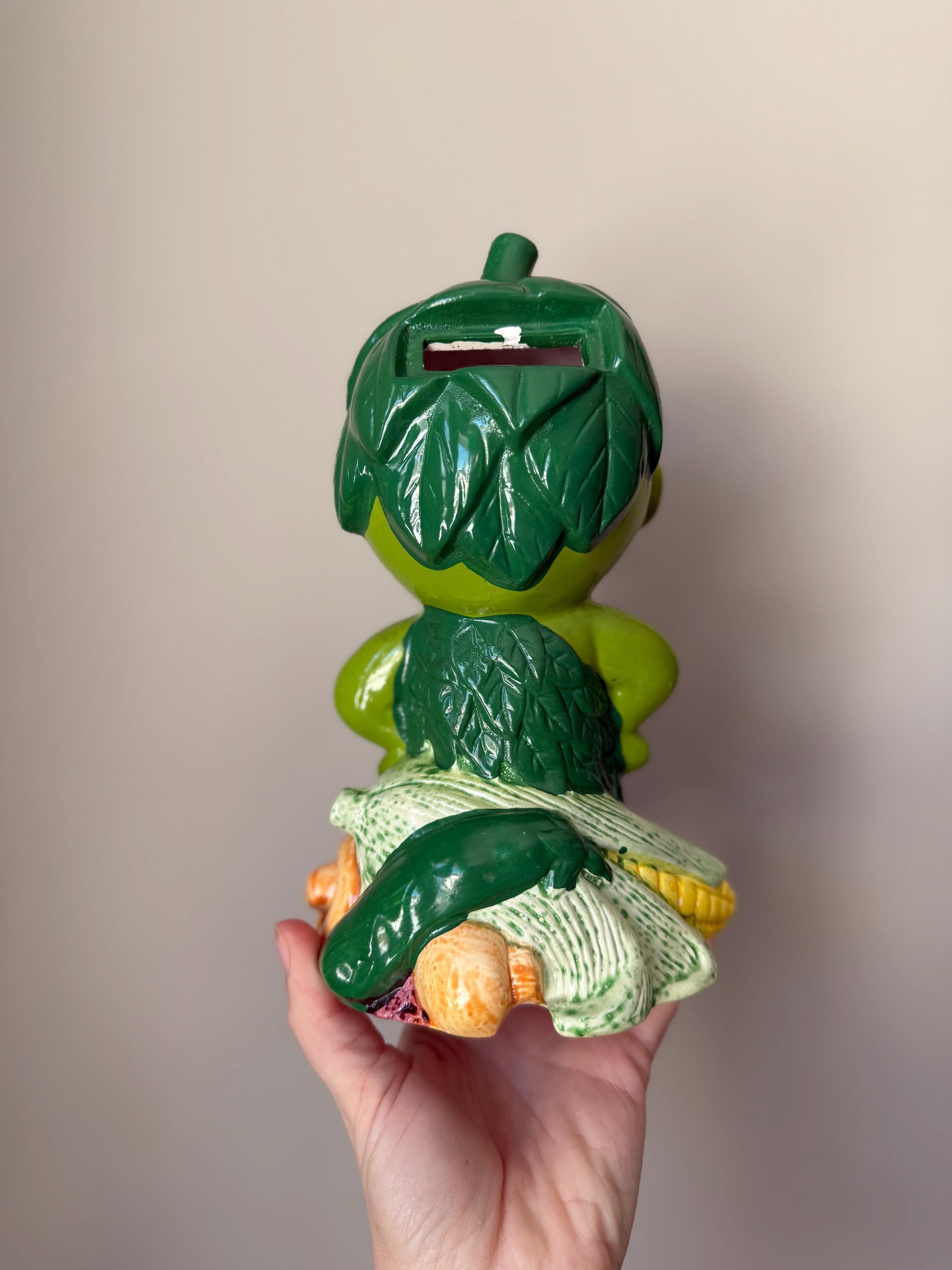 Vintage 1985 Jolly Green Giant Little Green Sprout Musical Coin