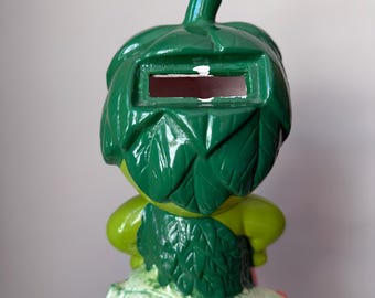 Vintage 1985 Jolly Green Giant Little Green Sprout Musical Coin