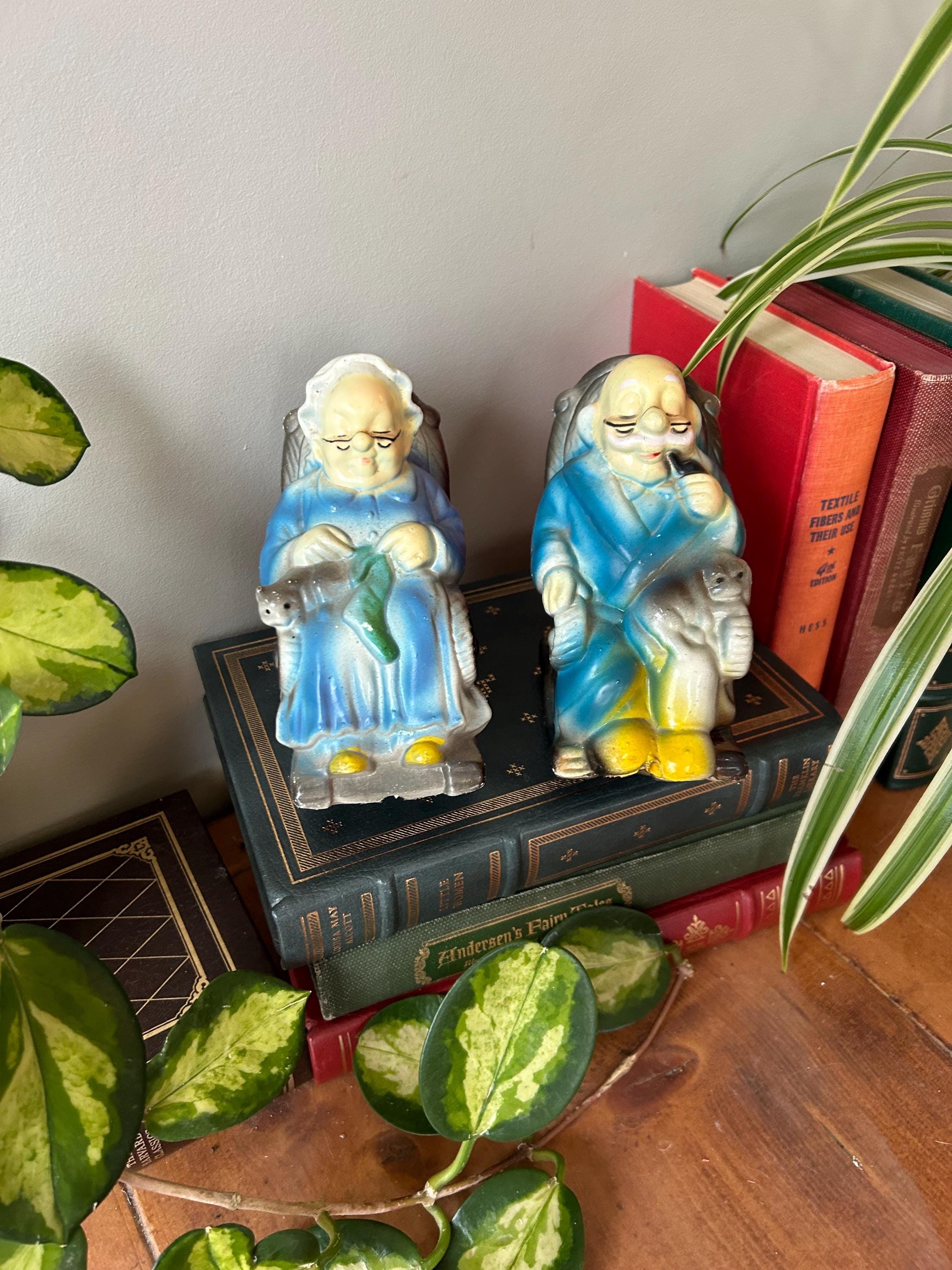 1950 年代のビンテージ プラスチック貯金箱「退職金」ロッキングチェア