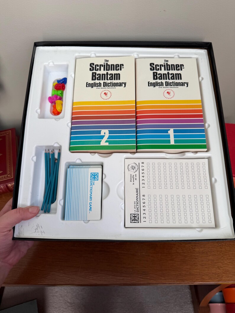 Vintage 1970s / 1980s the Dictionary Game – Classic Word & Bluffing ...