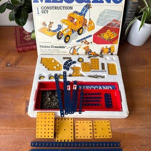 Boîte De Construction AMI LAC Meccano – Vintage 1950s, Alemanni, Italie
