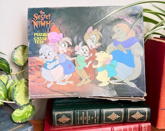 1982 Secret of NIMH 100-piece Jigsaw Puzzle – Don Bluth Film
