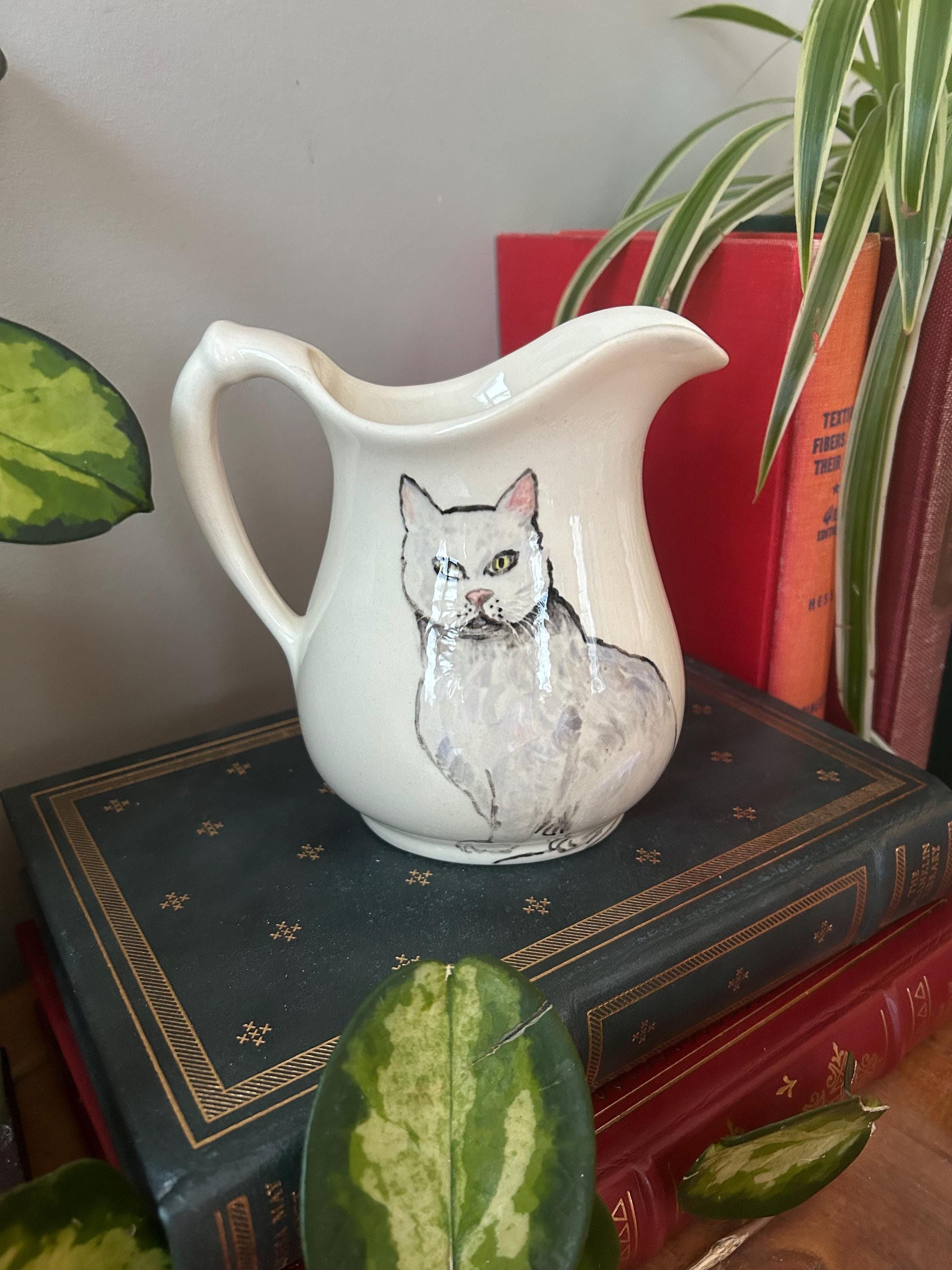 Cat pitcher - Etsy 日本