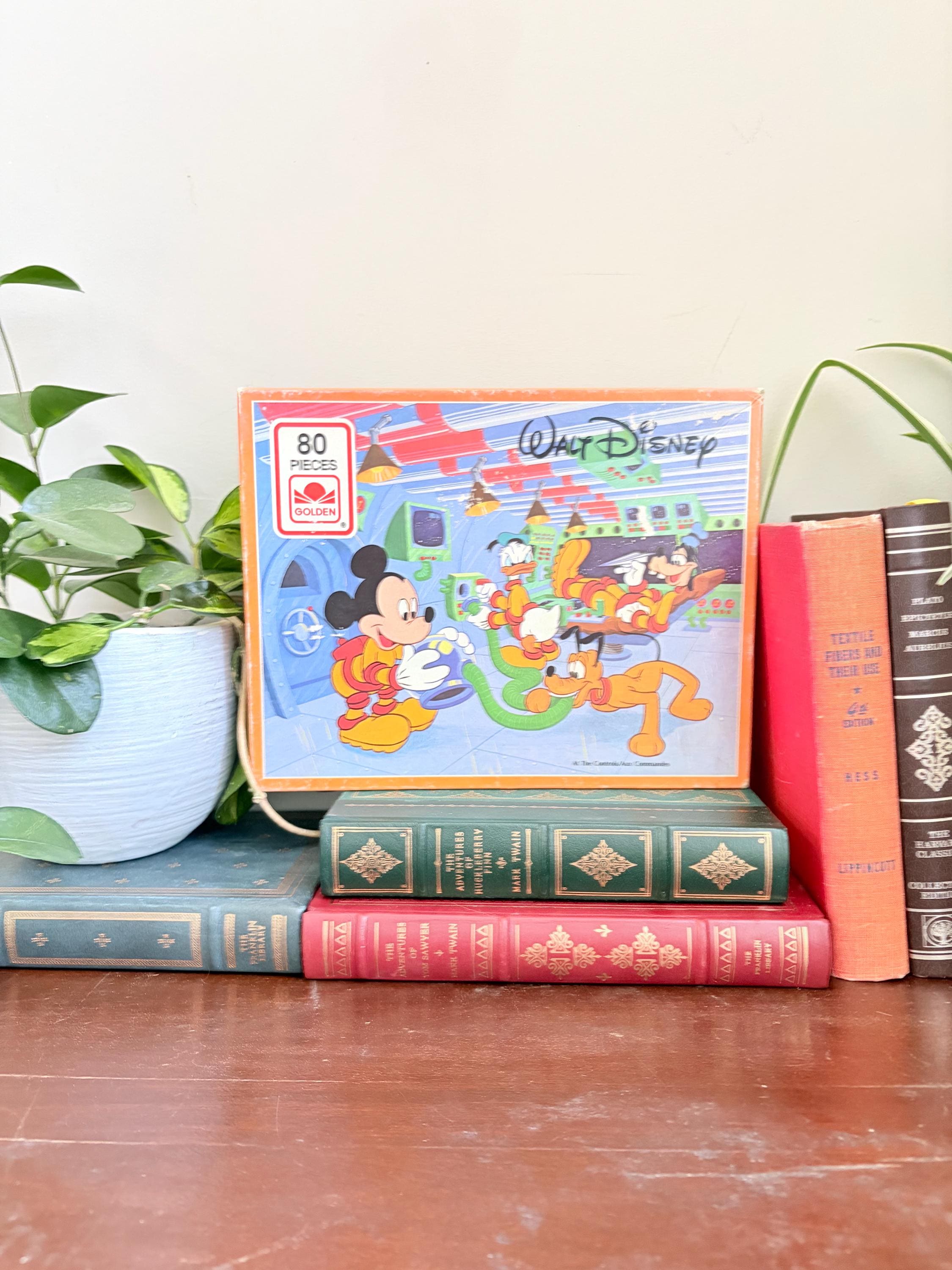 Vintage mickey mouse puzzle - Etsy 日本