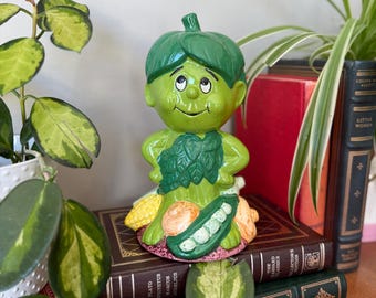 Vintage 1985 Jolly Green Giant Little Green Sprout Musical Coin