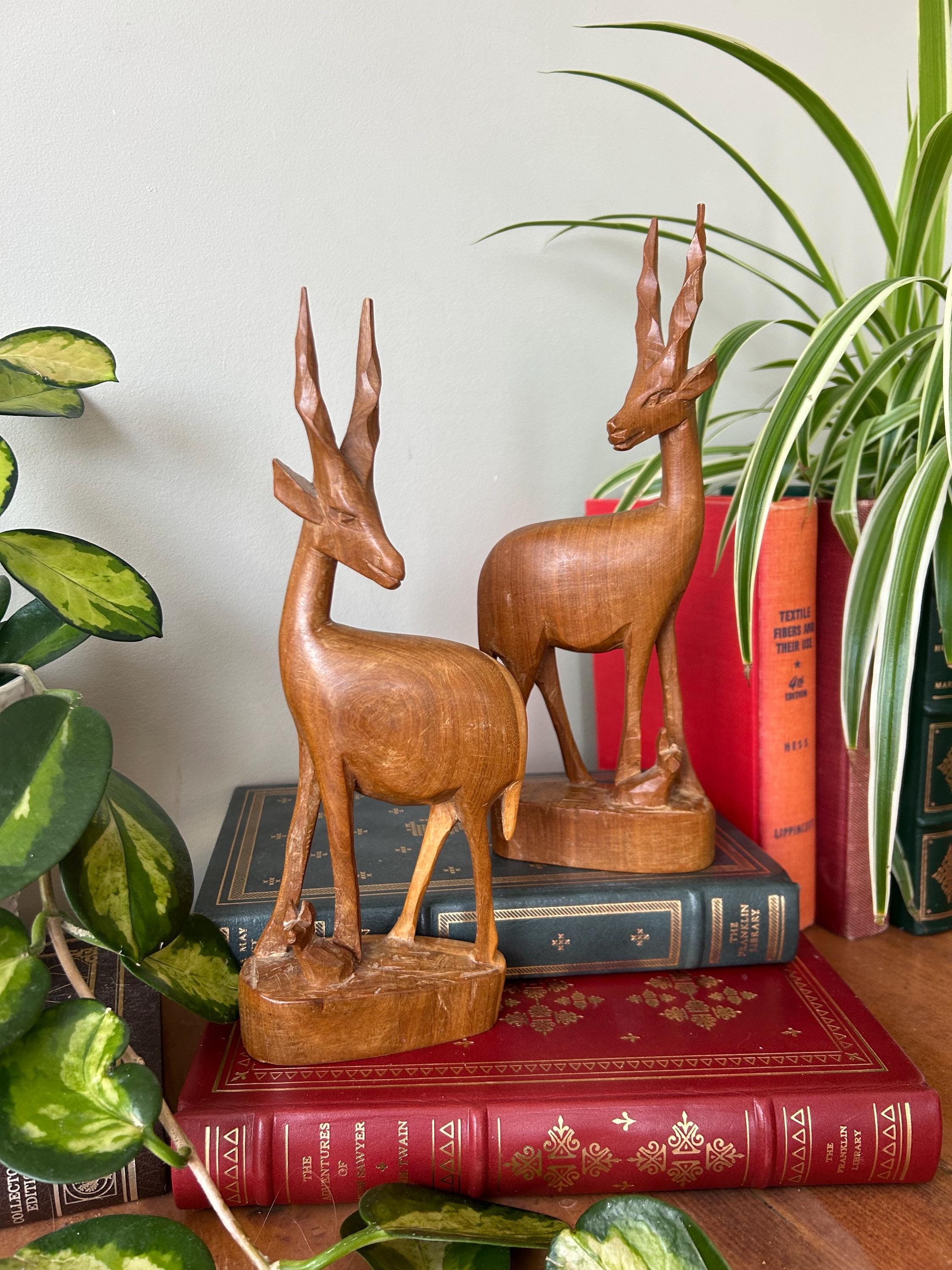 Kenya wood animals - Etsy 日本