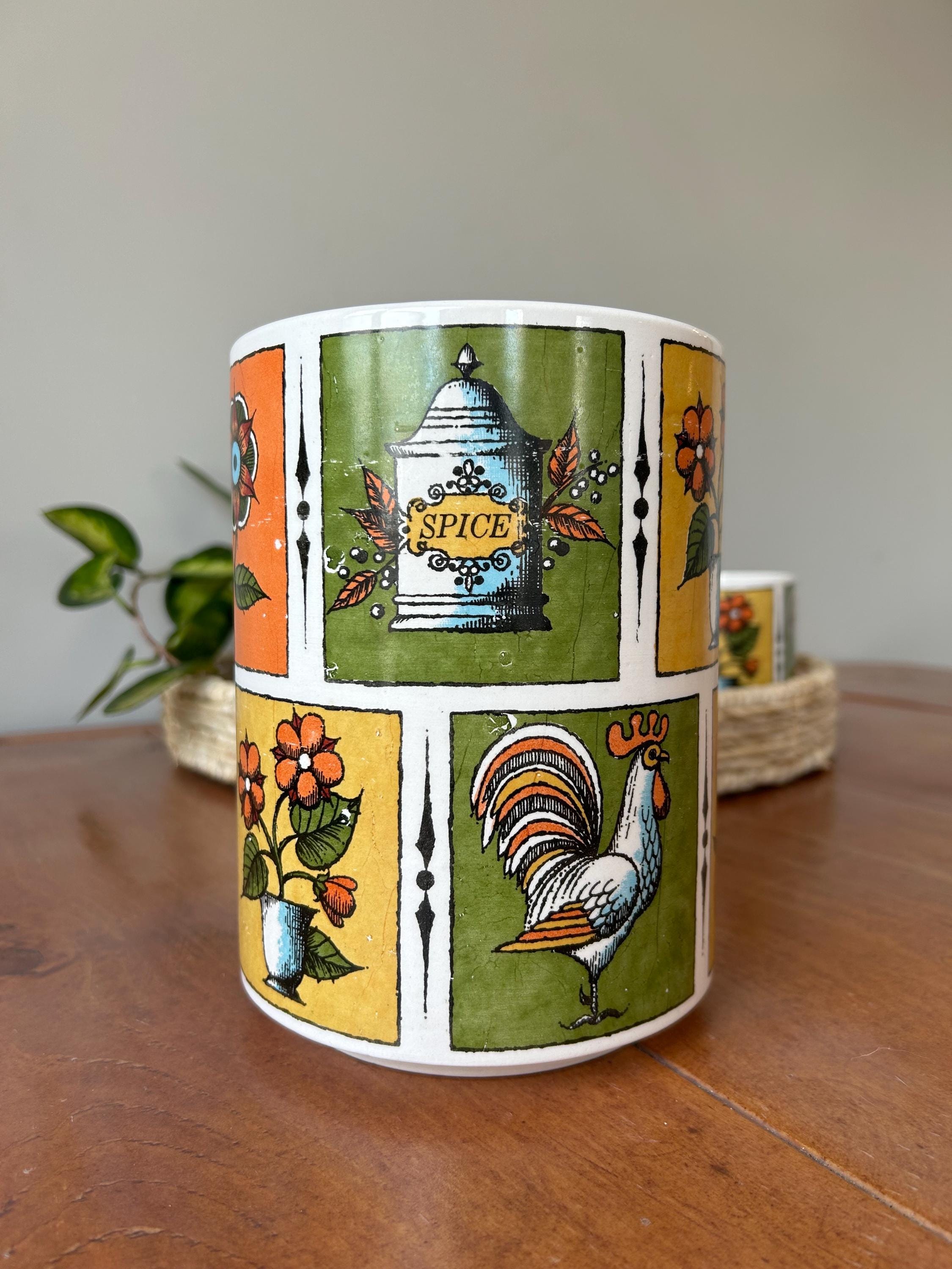 1950年代　Holt-Howard ホルト・ハワード 大珍品！白磁のセット！ Vintage Holt-howard Early Americana Kitchen Set, Ceramic Jug