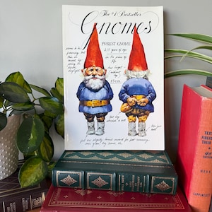 Vintage &quot;Gnomes&quot; Book: 1979 Illustrated Edition by Huygen & Poortvliet