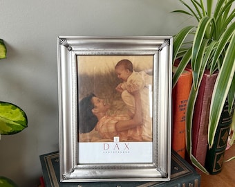 Vintage Dax Art Deco Revival Silver Picture Frame - US01