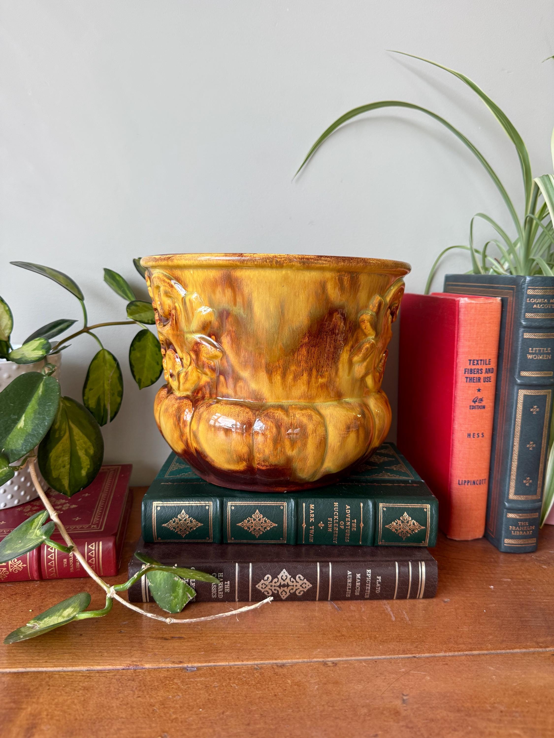 Mid Century Modern Pottery Vase - Etsy