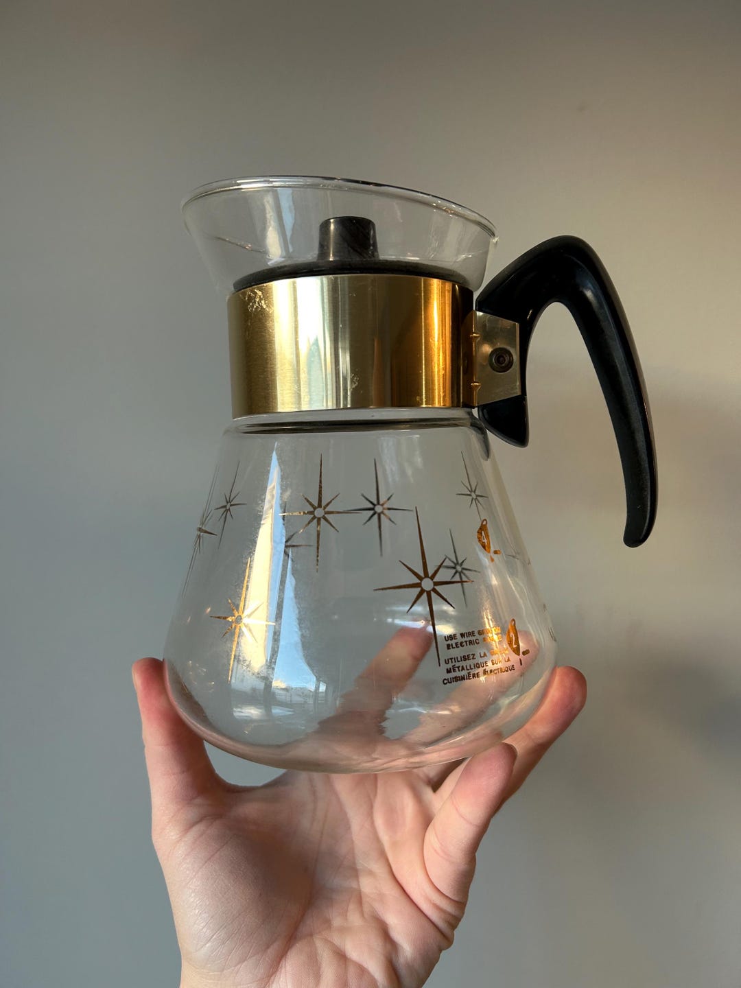 Mid Century Modern Vintage Pyrex Corning Atomic Starburst Pattern ...