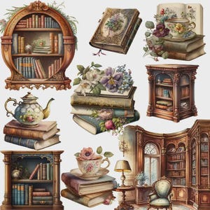 Rétro Nostalgique Livres Étude Bibliothèque, Décoration. Livres d toutes les couleurs. 42pcs/Set x 5cm.