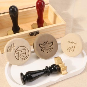 Custom Logo & Monogram Stamps |Handwriting Signature Pottery Stamp |  Personalized Clay Stamps | Brass Stamps for Pottery | Gift for Pottery
