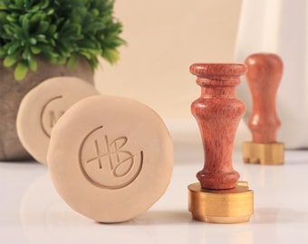 Niestandardowy stempel ceramiczny, niestandardowy stempel ceramiczny, stemple z gliny polimerowej, prezent ceramiczny, prezent dla ojca