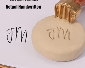 Stempel nach Maß, Custom Keramikstempel, Polymer Clay Stempel, Signature Stamps, Pottery Maker Marks