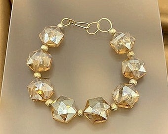 Golden Shimmer Bracelet