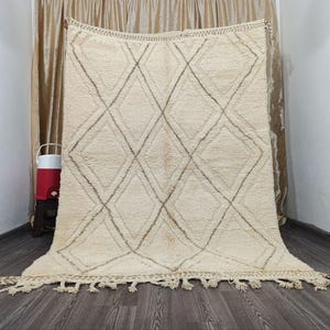 white rug, custom rug, Large handwoven cream rug,area rug, bedroom rug wool carpet-living room rug-boho rug-chunky soft rug , Handwoven Rug