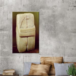 Abstrakte Leinwand, Surreale Wandkunst, Paar Poster Dekor, Moderne Wandkunst, Küssendes Paar Kunst, gerahmte Leinwandkunst, Kuss Leinwand Dekor,