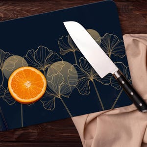 Abstract Cutting Board, Abstract Pattern Chopping Board, Floral Pattern Cutting Board, Floral Cutting Board, Custom Chopping Board,