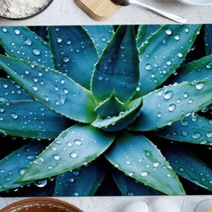 Chopping Board, Farmhouse Chopping Board, Succulent Plant Cutting Board, Floral Serving Board, Modern Chopping Board, Housewarming Gift,