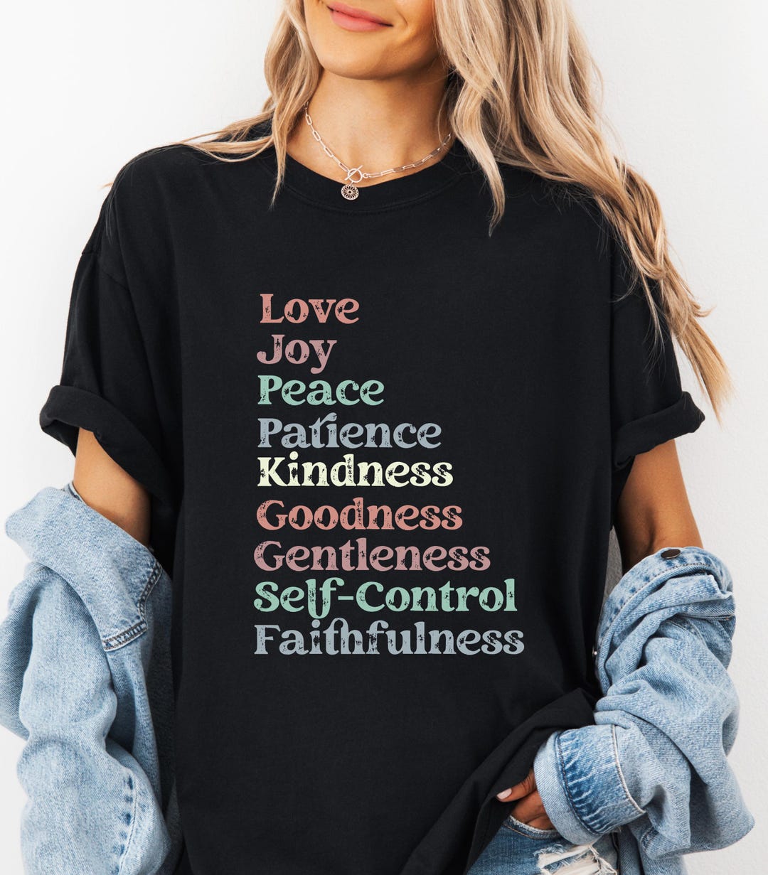 Comfort Colors® Shirt - Fruit of the Spirit Shirt - Women Christian ...