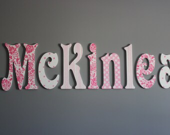 Decorative Wall Letters, Glitter and Sparkle