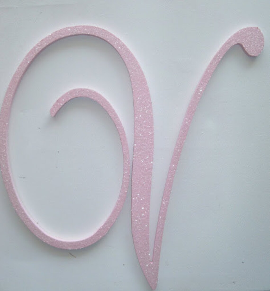 24 Inch Wedding Monogram Wood Wall Letters, GLITTER and SPARKLE, Baby ...