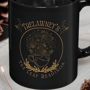 Magical Tea Leaf Reading Coffee Mug, Tea Cup, Home Decor Gift for Wizard Fans