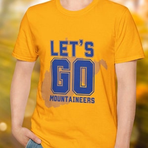 WVU Mountaineers Shirt: Unisex Softstyle West Virginia Tee