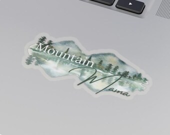 Mountain Mama Sticker: West Virginia sticker voor mama