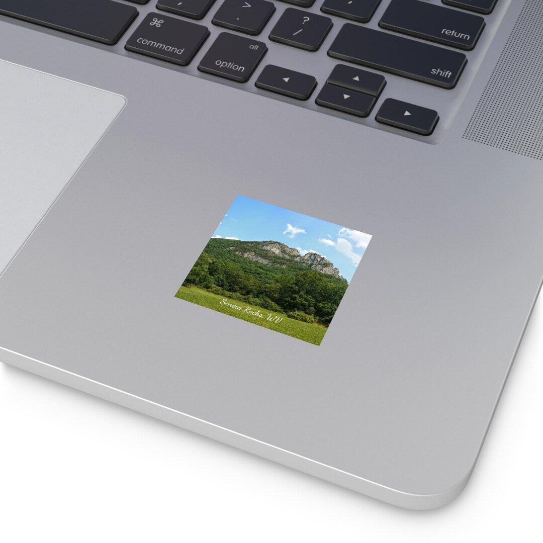Seneca Rocks Sticker Square Indoor Outdoor Durable West Virginia Decal ...
