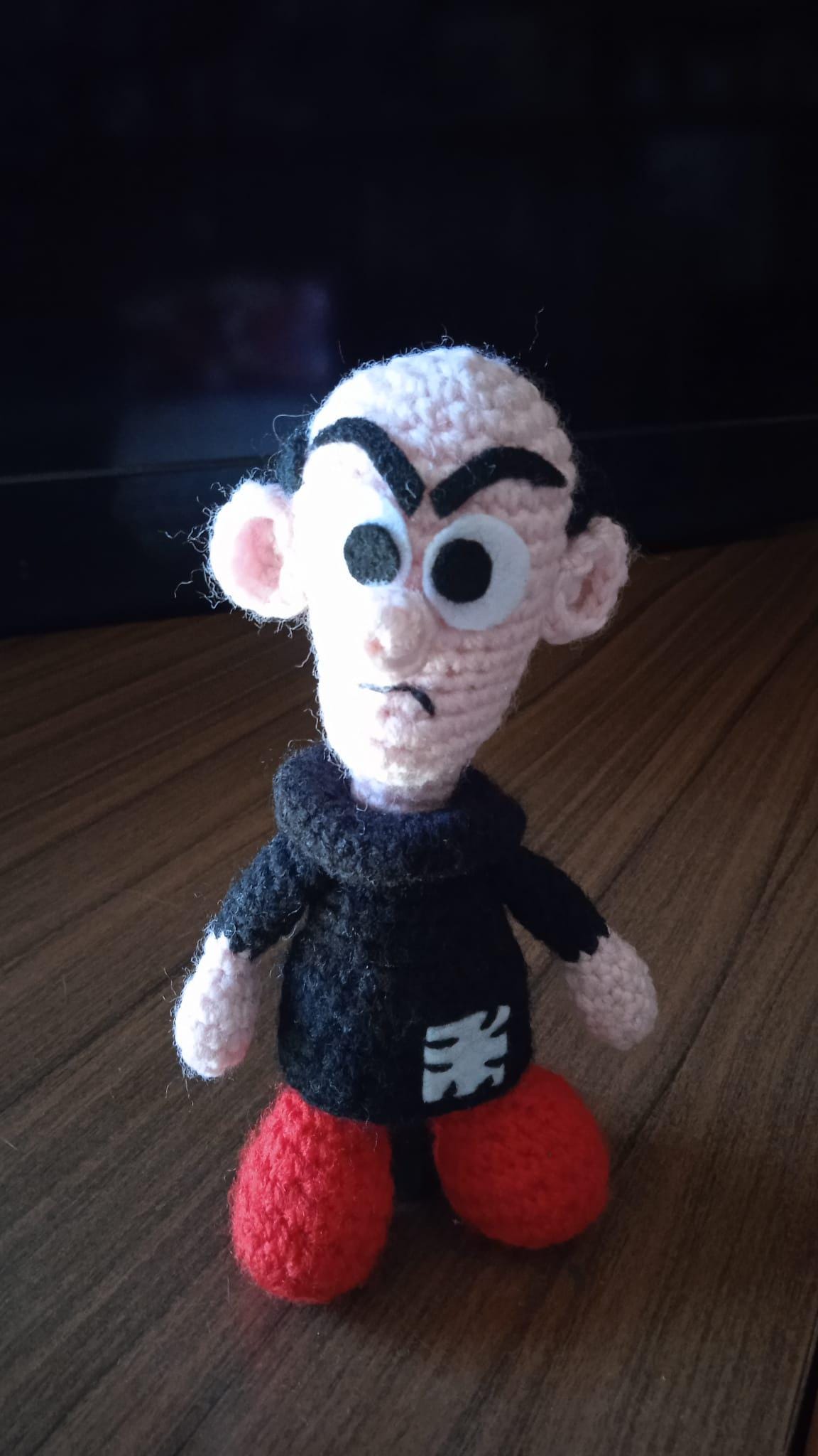Handmade Gargamel Amigurumi Crochet Plush Villain of the Smurfs Perfect Gift for Cartoon Fans Etsy