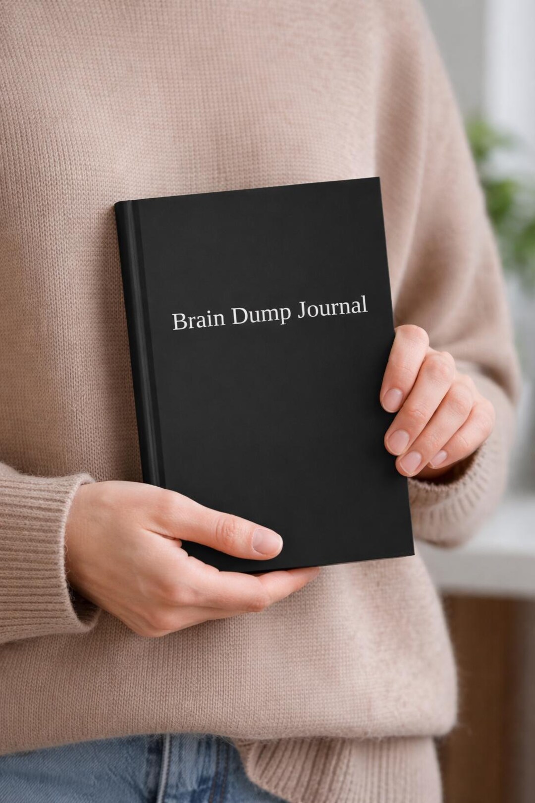 Minimalist Brain Dump Journal, Anxiety Relief Notebook, Mental Clarity Diary - Etsy