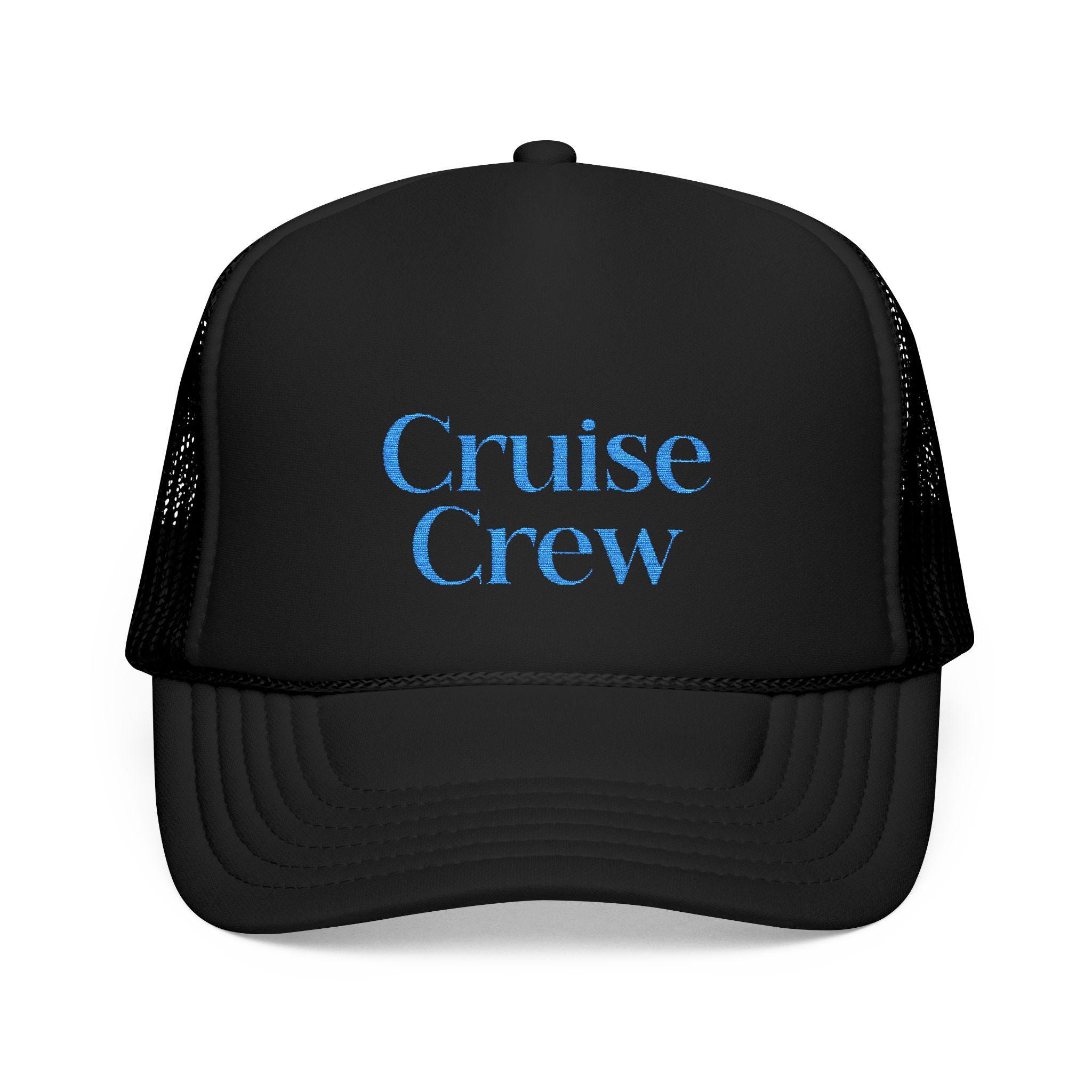 Embroidered Cruise Crew Trucker Hat: Matching Group Vacation Cap - Etsy