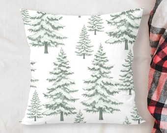 Housse de coussin en imitation daim pour sapin de Noël rustique : décoration des Fêtes à la ferme