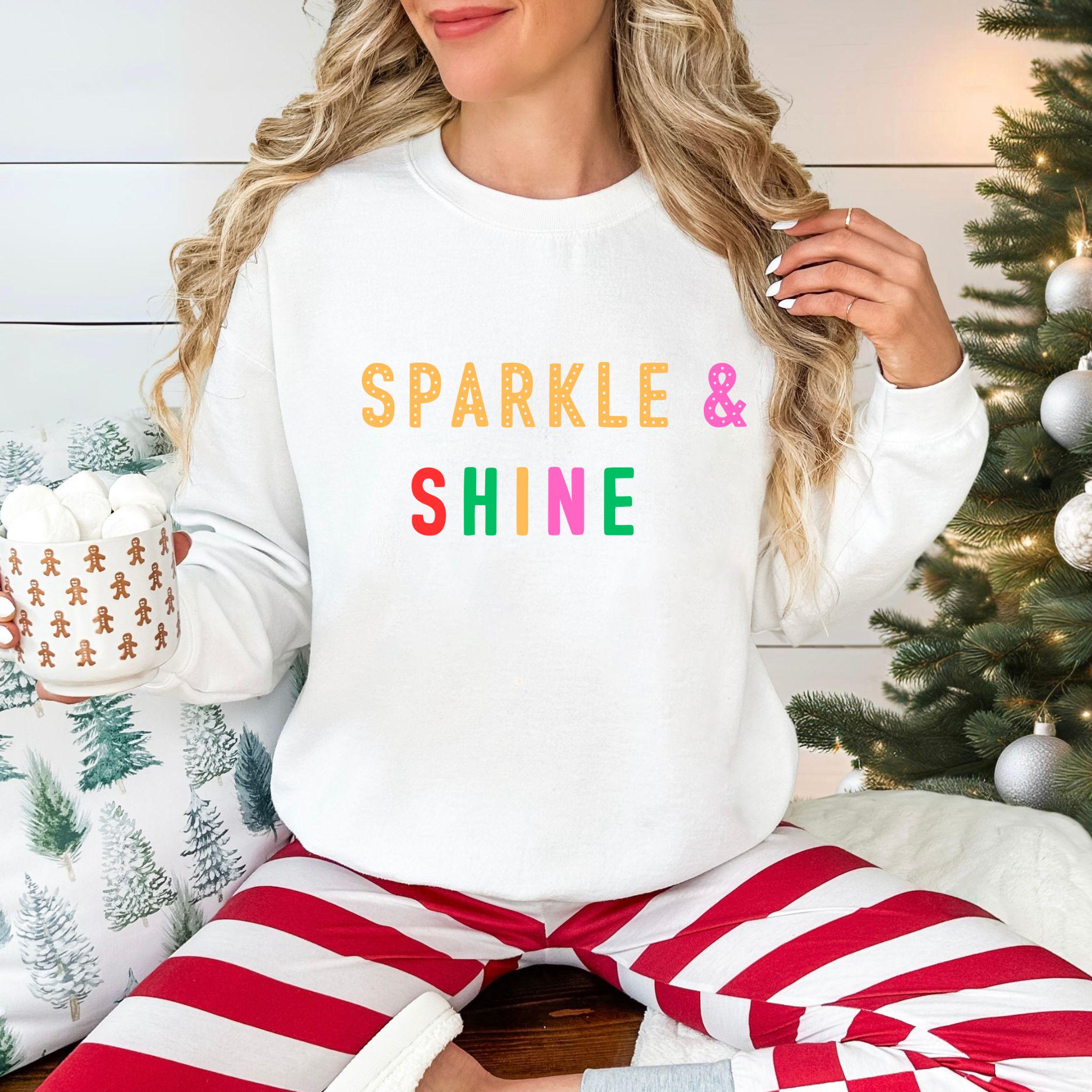 Sparkle Holiday Sweater Etsy