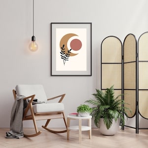 ARTE DE PARED DE MADERA, Arte de pared moderno, Decoración de pared boho, Decoración del hogar boho, Decoración del hogar, Arte de pared boho, Arte de pared botánico, Impresiones de arte de pared, Arte boho