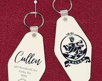 The Cullen House ~ Twilight Saga keyrings