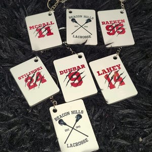 Beacon Hills Lacrosse Teen Wolf keychain