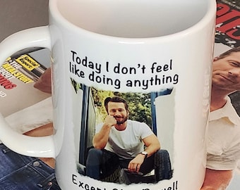 Glen Powell Inspired coffee mug. ** Free US shipping