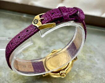 100% Authentic Gucci 6600L Watch Gold Plated Women's Vintage Swiss