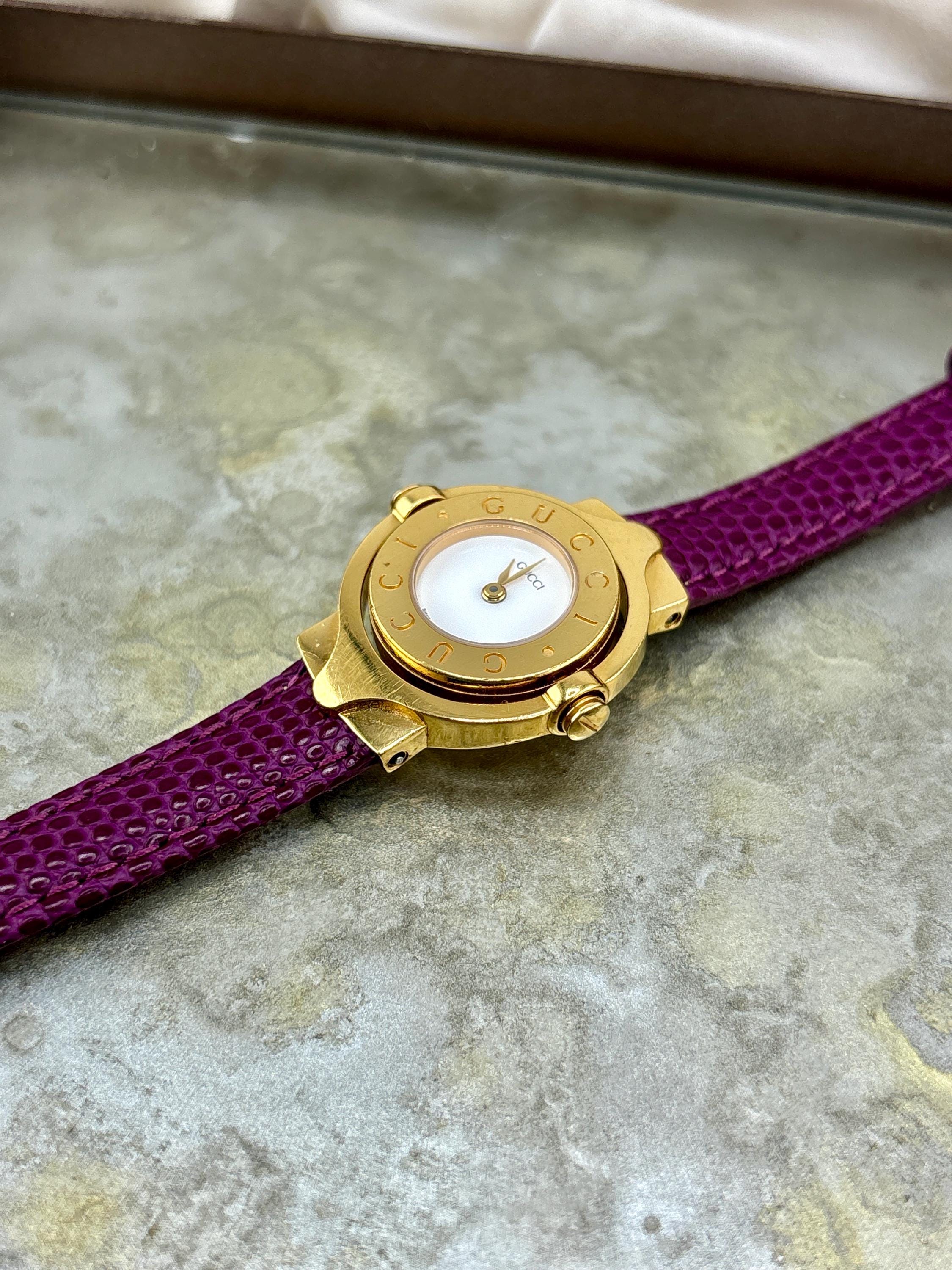 100% Authentic Gucci 6600L Watch Gold Plated Women's Vintage Swiss