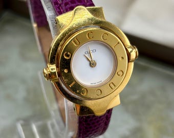 100% Authentic Gucci 6600L Watch Gold Plated Women's Vintage Swiss
